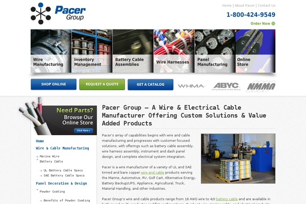 pacerwire.com site used Pacergroup