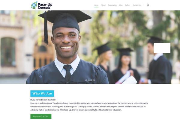 Salient Child theme site design template sample