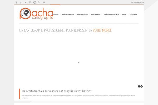 Eunoia theme site design template sample