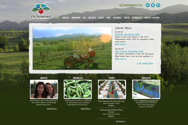 Simplest theme site design template sample