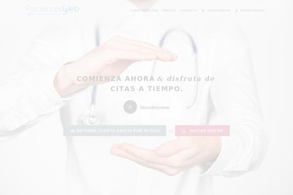 pacientesweb.com site used Saas Ii