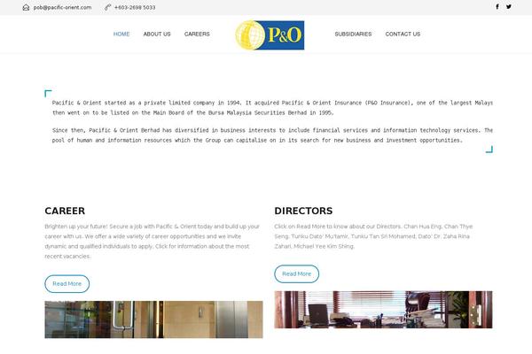 Composer theme site design template sample