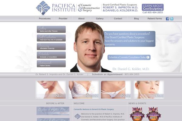 Site using Frontpage-slideshow plugin