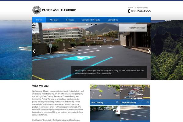 pacificasphaltgroup.com site used Metric