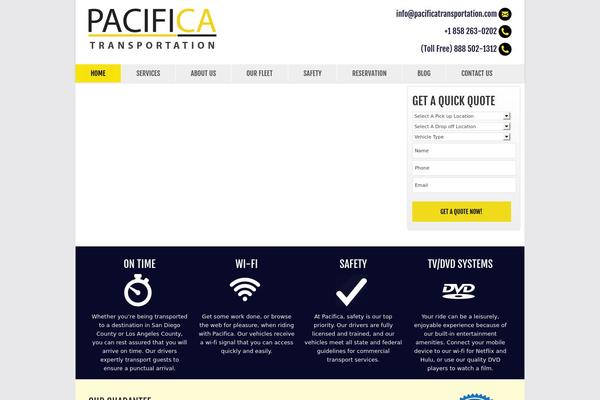 pacificatransportation.com site used Marchie