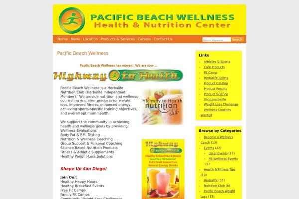 Love The Orange theme site design template sample