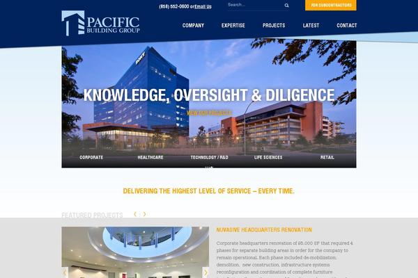 pacificbuildinggroup.com site used Pbg