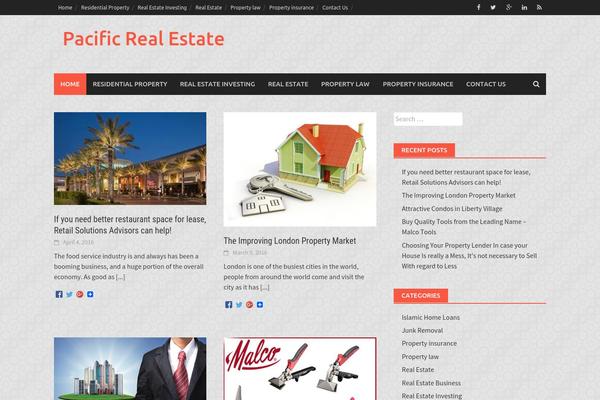 Next Saturday theme site design template sample