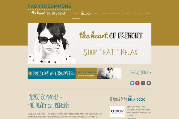 Nomos theme site design template sample