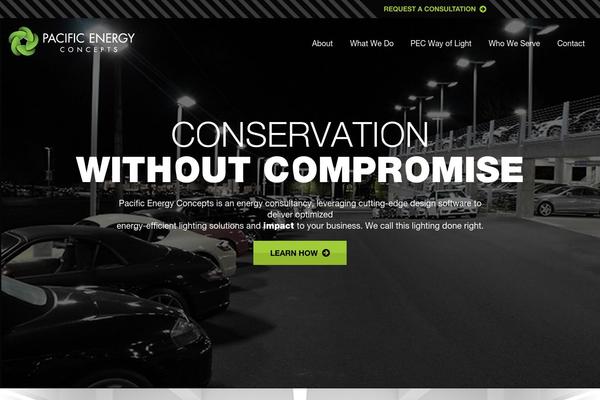 Pec theme site design template sample