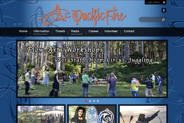 pacificfiregathering.com site used Incorporate