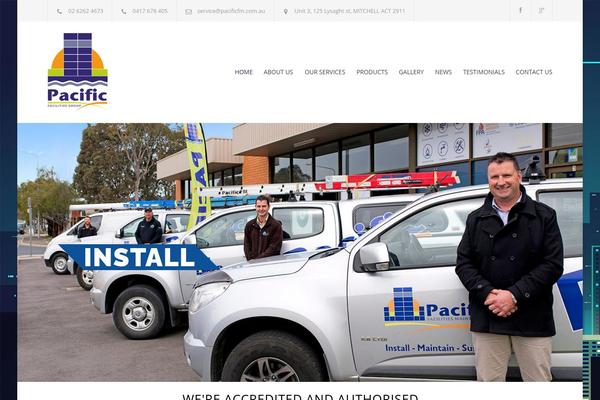 Renovate theme site design template sample