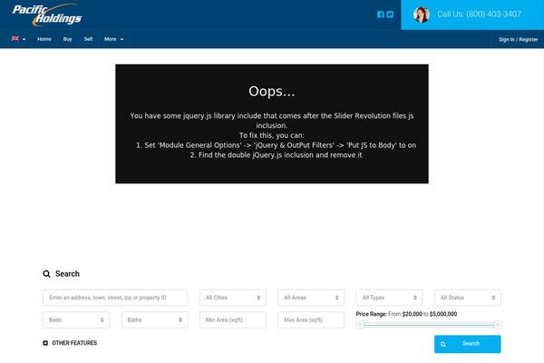 Houzez theme site design template sample