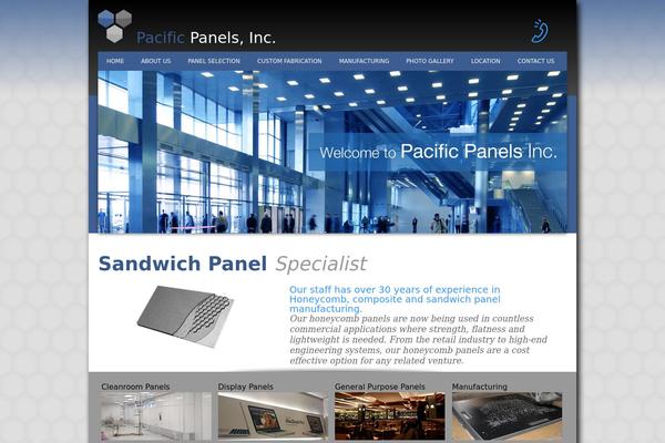 pacificpanels.com site used Pacificpanels