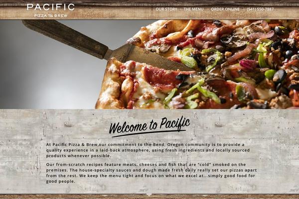 Anacron theme site design template sample