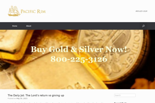Site using Gold Price plugin