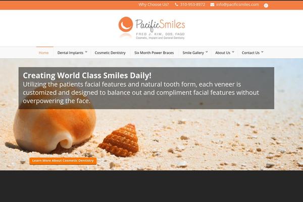 Flawless theme site design template sample