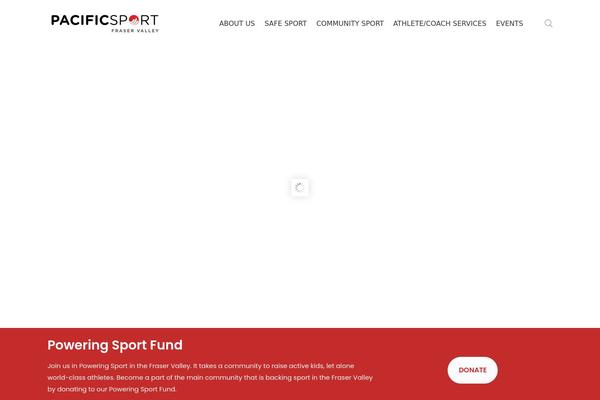 Site using Template-events-calendar plugin