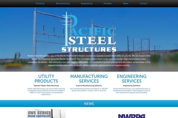 pacificsteelstructures.com site used Pacificsteel