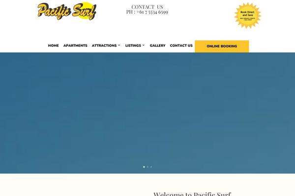 Divi theme site design template sample