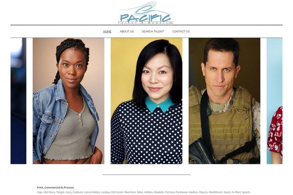 pacifictalentandmodels.com site used Top-model
