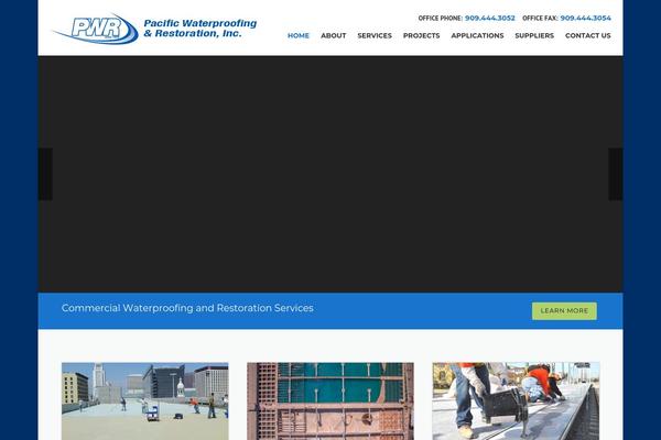 Construction-child theme site design template sample