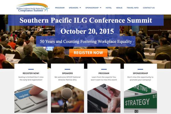 The Company theme site design template sample