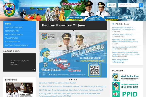 TownPress theme site design template sample