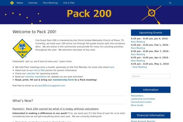 Catch Adaptive theme site design template sample