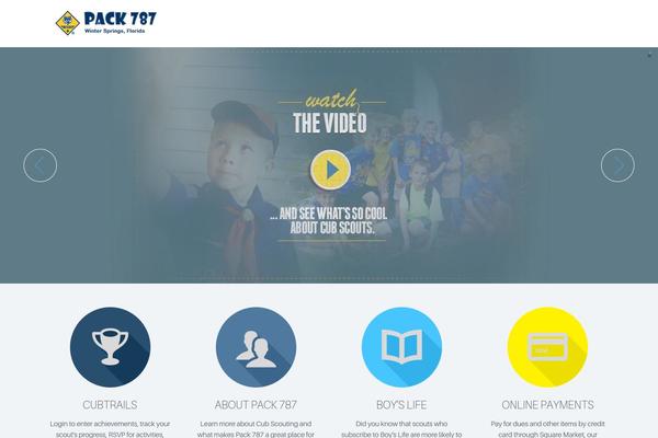 Codeus theme site design template sample