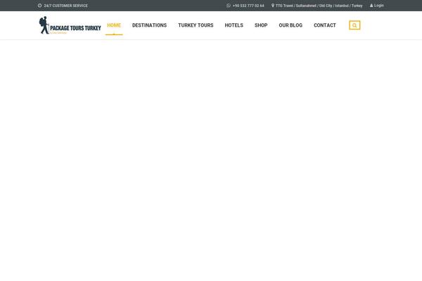 Site using Travel-booking plugin