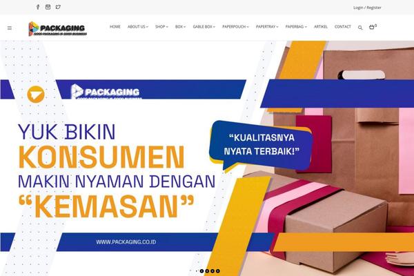 Foxin theme site design template sample