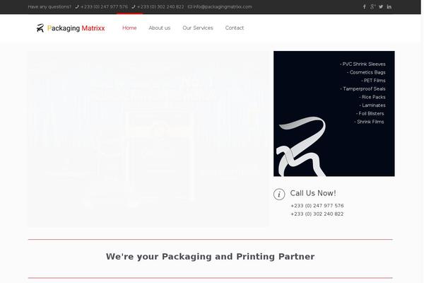 packagingmatrixx.com site used Pm