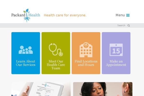 Site using Cool Timeline plugin