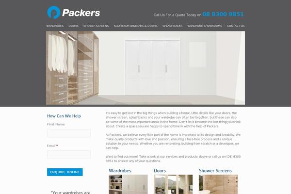Jupiter theme site design template sample