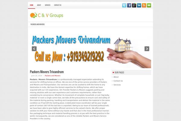 packersmoverstrivandrum.com site used Instinct