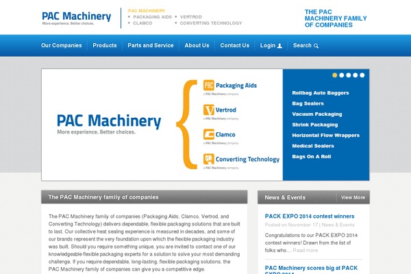 Site using Custompress plugin