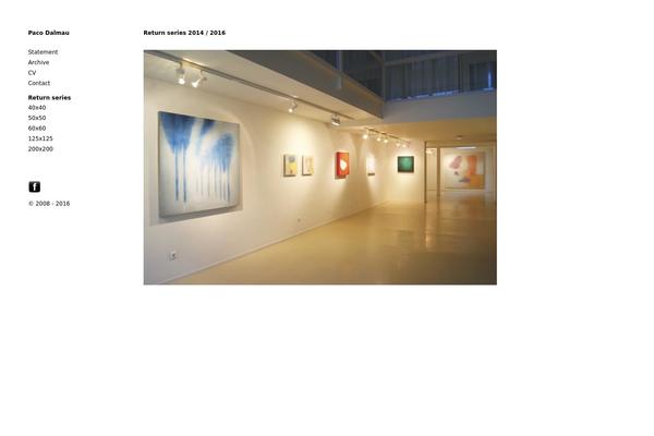 Expositio theme site design template sample