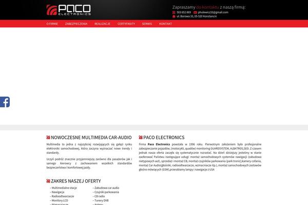 Site using Soslider-social-slider plugin