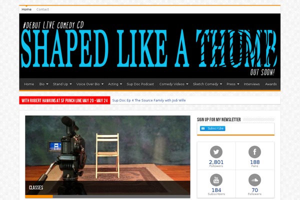 Site using Video Gallery plugin