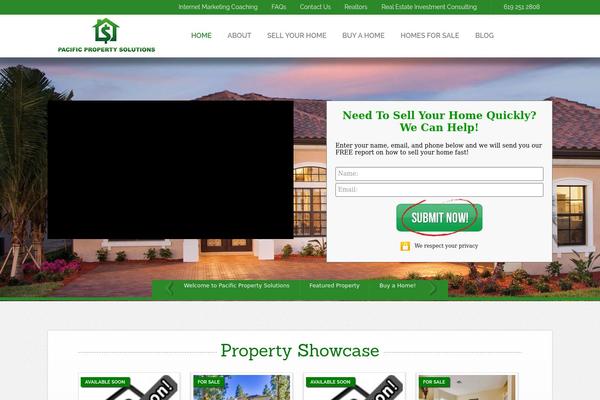 Cthomes theme site design template sample