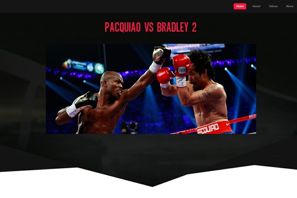 boxing theme websites examples