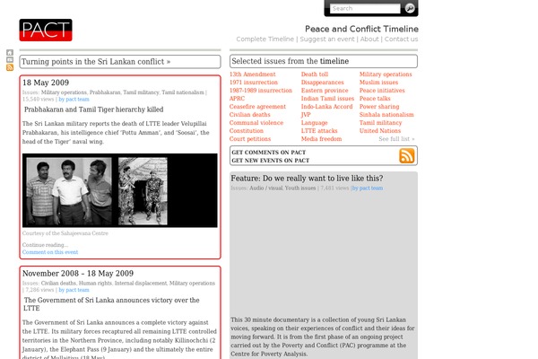 pact.lk site used Pact