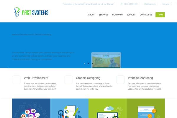 Inovado theme site design template sample