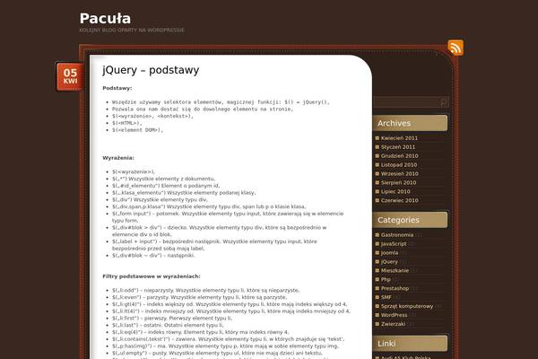ChocoTheme theme site design template sample