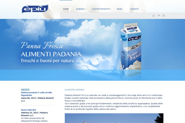 Novus theme site design template sample