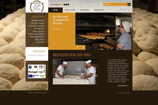 padariaidealdocrato.pt site used Theme1199