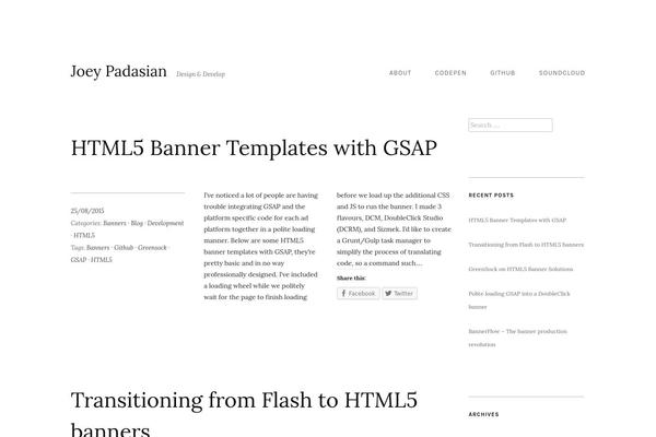 padasian.com site used Qua