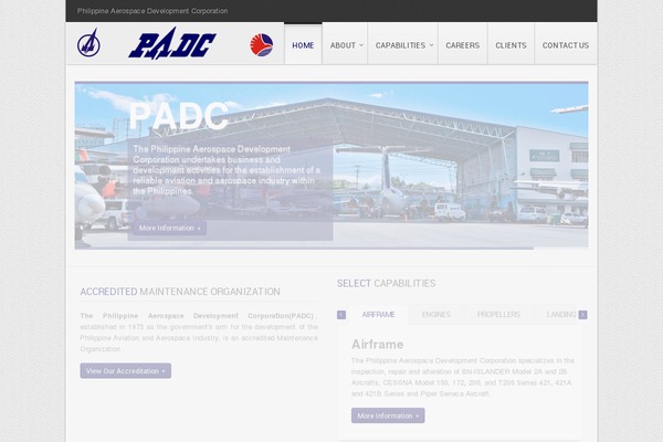 Clarion theme site design template sample
