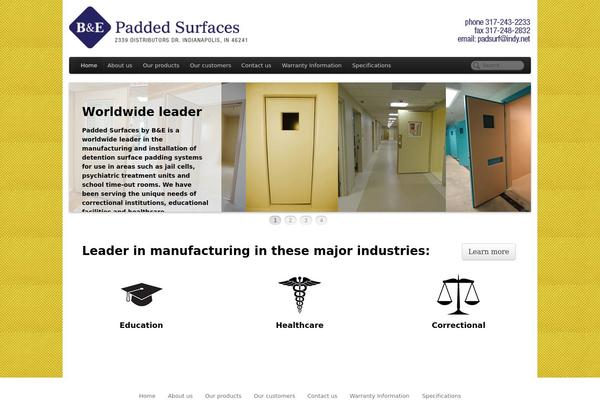 PageLines theme site design template sample